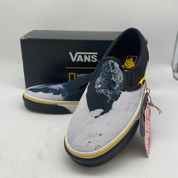 VANS NATIONAL GEOGRAPHIC CALSSIC SLIP-ON #VN0A4U38WT3 US MEN'S VARIOUS